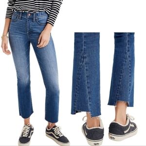 Madewell Cali Demi Boot Jeans Back Seam Edition Size 26